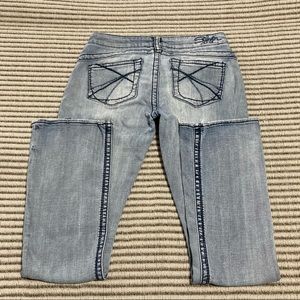 Silver Tuesday jeans Sz 16 1/2 Juniors pre-loved condition Light Wash Nice Y2K